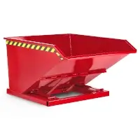 Muldenkipper Typ RTK 30, RAL 3000 Feuerrot Inhalt 300 dm³  Artikel-Nr.: RMS-120100151