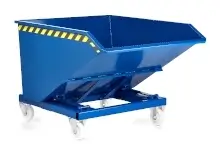 RR-Industrietechnik - Muldenkipper RTK mit Rollen