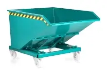 RR-Industrietechnik - Muldenkipper RTK mit Rollen