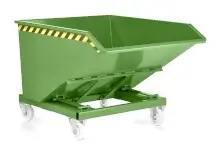 RR-Industrietechnik - Muldenkipper RTK mit Rollen