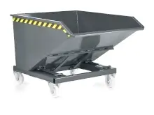 RR-Industrietechnik - Muldenkipper RTK mit Rollen