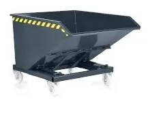 RR-Industrietechnik - Muldenkipper RTK mit Rollen