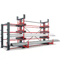 RR - Industrietechnik Roll-Aus-Regal doppelseitig (RRA/RRS)