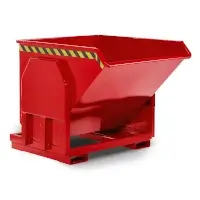 RR - Industrietechnik Schwerlastkipper RMK 30, RAL 3000 Feuerrot Inhalt 300 dm³  Artikel-Nr.: RMS-100400186