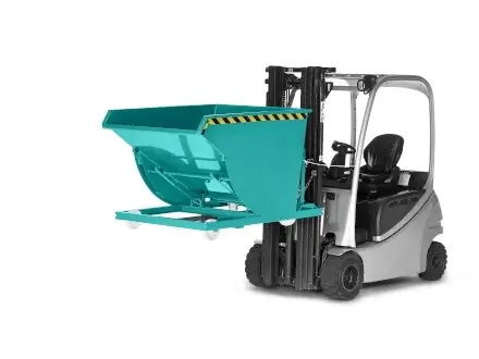 RR-Industrietechnik - Selbstkipper RSK Türkisblau