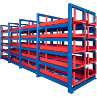 RR - Industrietechnik Wabenauszugsregal RWA