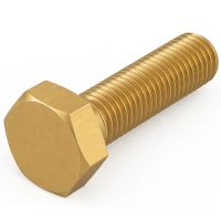  Schrauben Messing DIN 933