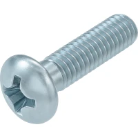  4.8 galv. verzinkt Flachkopfschraube ISO 7045