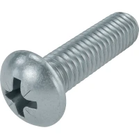  4.8 galv. verz. Linsenschraube ISO 7045
