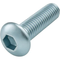  10.9 galv. verz. Schrauben ISO 7380