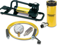 Enerpac Einfachwirkende Zylinderpumpen-Set  SCH-202FP Set Kapazität 20 t  Artikel-Nr.: ENE-SCH202FP