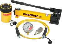 Enerpac Einfachwirkende Zylinderpumpen-Set  SCH-302H Set Kapazität 30 t  Artikel-Nr.: ENE-SCH302H