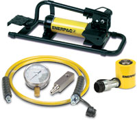 Enerpac Einfachwirkende Zylinderpumpen-Set  SCL-101FP Set Kapazität 10 t  Artikel-Nr.: ENE-SCL101FP