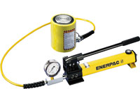Enerpac Einfachwirkende Zylinderpumpen-Set  SCL-101H Set Kapazität 10 t  Artikel-Nr.: ENE-SCL101H