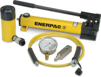 Enerpac Einfachwirkende Zylinderpumpen-Set  SCR-252H Set Kapazität 25 t  Artikel-Nr.: ENE-SCR252H