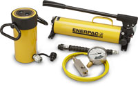Enerpac Einfachwirkende Zylinderpumpen-Set  SCR-506H Set Kapazität 50 t  Artikel-Nr.: ENE-SCR506H
