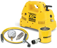 Enerpac Einfachwirkende Zylinderpumpen-Set  SCL-502XCE Set Kapazität 45 t  Artikel-Nr.: ENE-SCL502XCE