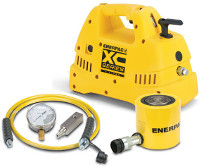 Enerpac Einfachwirkende Zylinderpumpen-Set  SCR-102XCE Set Kapazität 10 t  Artikel-Nr.: ENE-SCR102XCE