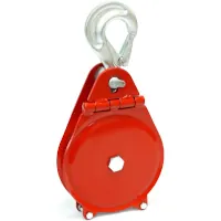 Lamm Seilrolle mit aufklappbarem Seitenblech Typ SRL-K 14 Zugkraft (Aufhängung) 4000 kg  Artikel-Nr.: LAM40514563N