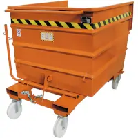 Kippbehälter LT 1000A Orange Inhalt 1070 dm³  Artikel-Nr.: SALL-LT1000A