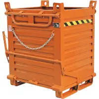 Klappbodenbehälter SL 064 H1000A Orange Inhalt 800 dm³  Artikel-Nr.: SALL-SL064H1000A