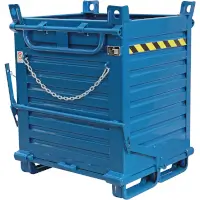 Klappbodenbehälter SL 064 H1000B Blau Inhalt 800 dm³  Artikel-Nr.: SALL-SL064H1000B