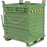 Klappbodenbehälter SL 064 H1000V Grün Inhalt 800 dm³  Artikel-Nr.: SALL-SL064H1000V