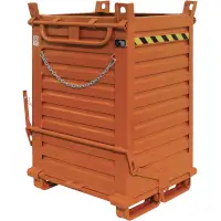 Klappbodenbehälter SL 064 H1300A Orange Inhalt 1040 dm³  Artikel-Nr.: SALL-SL064H1300A
