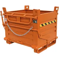 Klappbodenbehälter SL 064 H650A Orange Inhalt 520 dm³  Artikel-Nr.: SALL-SL064H650A