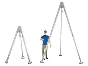 Schilling Dreibock 1621000 Größenvergleich