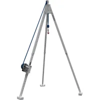 Schilling  Aluminium Dreibaum mit Handwinde