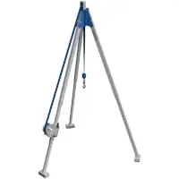 Schilling  Aluminium Dreibaum mit Handwinde