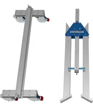 Schilling Seitengestell Portalkran fahrbar unter Last