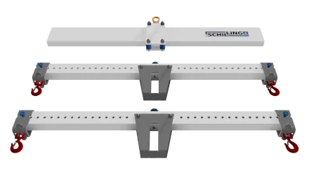 Schilling 53155020 H-Traverse zerlegt in Einzelteile