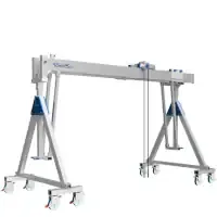 Schilling  Alu-Portalkran-Doppelträger fahrbar