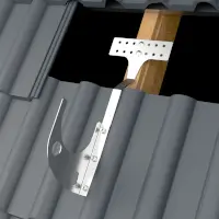 SKYLOTEC SECU® Hook Typ 3 Untergrund Holz, Steildach 