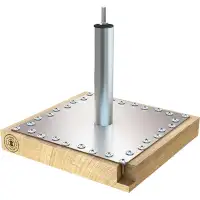 SKYLOTEC SEKURANT® X50 TYP 5 Länge 200 mm Untergrund Holz   Artikel-Nr.: SKY-SPA-X50-5-200
