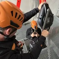 Skylotec Höhensicherungsgerät Raptor im Einsatz