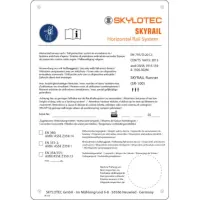 SKYLOTEC SKYRAIL LABEL 