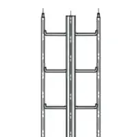Tractel Schiene mit Seitenholmen