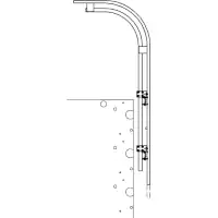 Tractel Gebogener Überstieg für Schiene System A12, feuerverzinkt   Artikel-Nr.: 503488