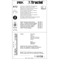 Tractel Hinweisschild