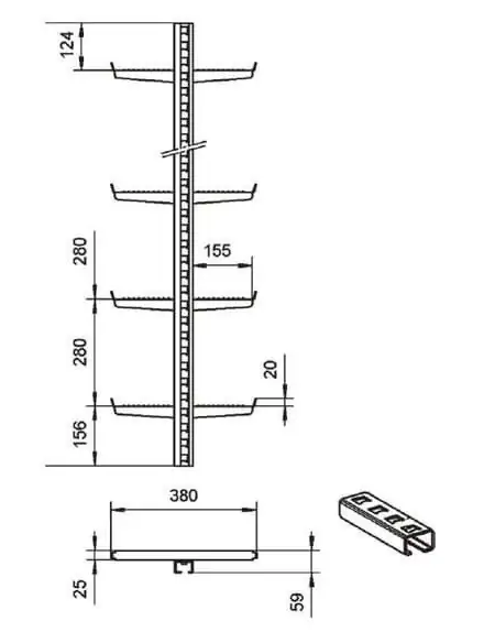 Tractel FABA A12 Steigschutzleiter Montage