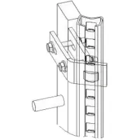 Tractel Halter für rechteckige Seitenprofile