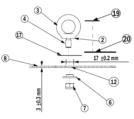 Tractel Anschlagpunkt Sekurant