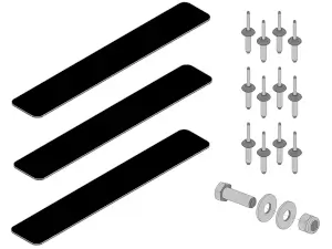 Tractel Ringflex Satz Silikonnieten Ø7,7mm Untergrund Profilblech   Artikel-Nr.: 232587