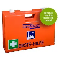 Erste-Hilfe Branchenkoffer Industriestätten orange Bereiche Industriestätten *  Artikel-Nr.: UM-SAN-0175-IND