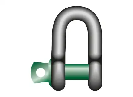 GreenPin Schäkel SC gerade G-4151