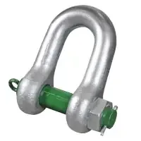 GreenPin Schwerlast Schäkel gerade G-6038