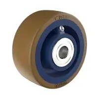 Wicke Topthane 92 Shore A Rad mit Gussfelge PG 125/50-105/4K Rad-Ø 125 mm  Artikel-Nr.: WIC-107000